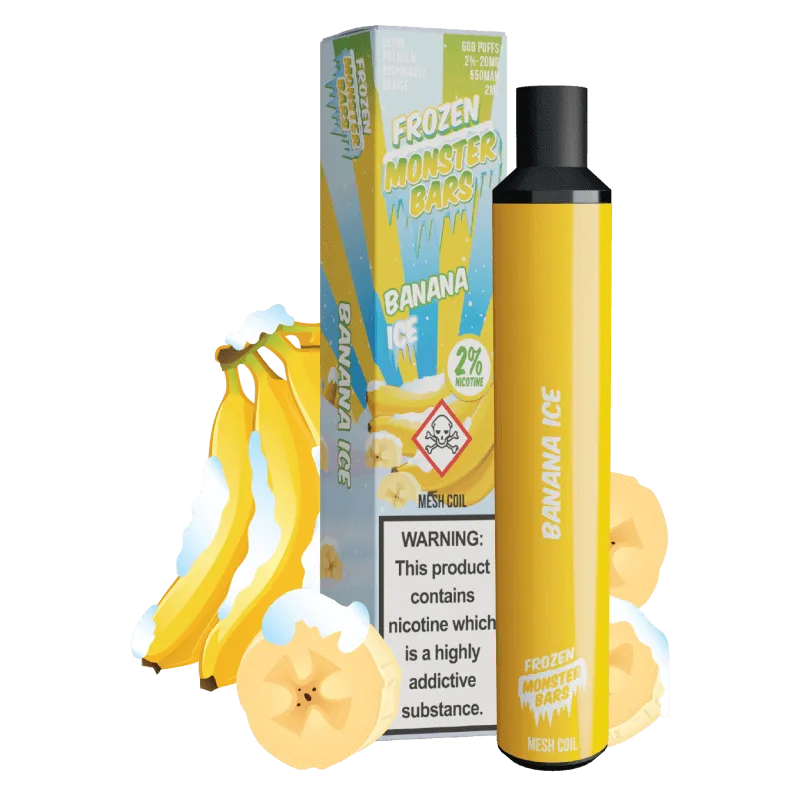 Frozen Fruit Monster Banana Ice puff banane glace
