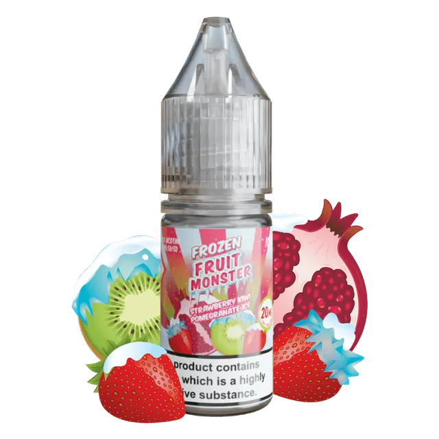 Monster Vape Labs Frozen Strawberry Kiwi Pomegranate e-liquide glace