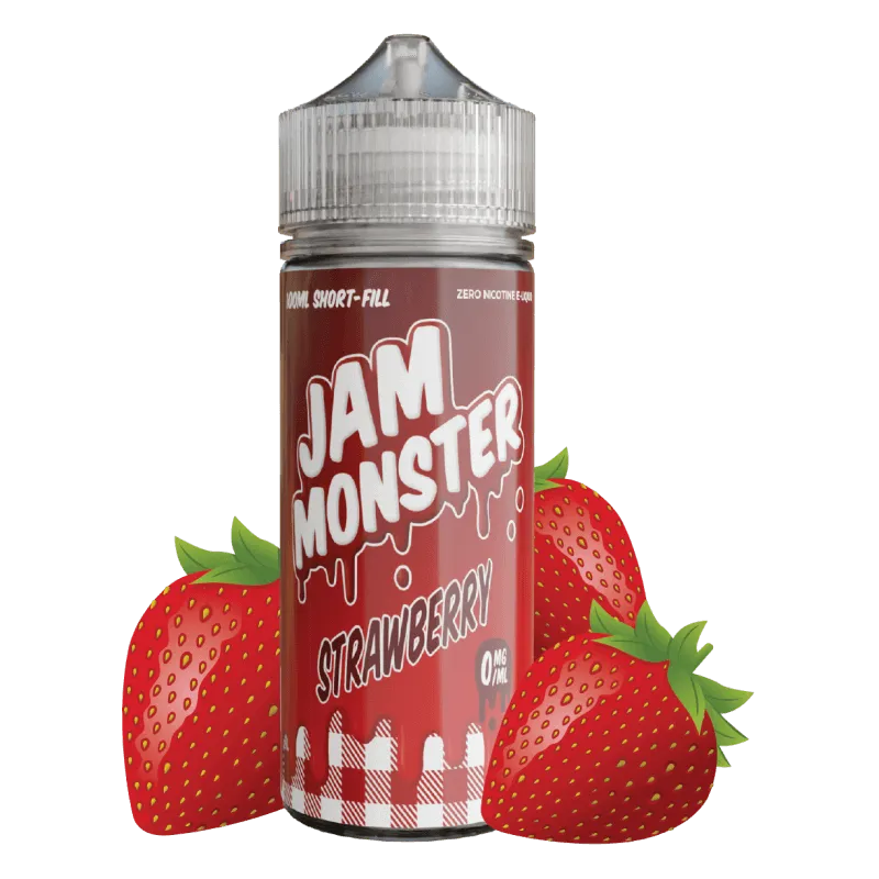 Jam Monster Strawberry Jam e-liquide confiture fraise