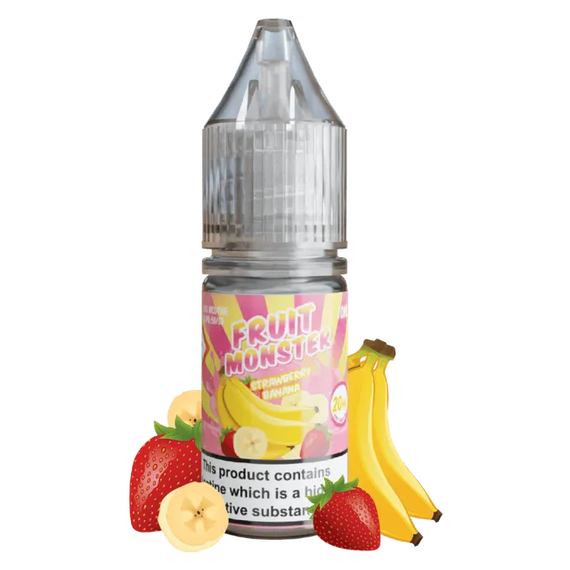 Fruit Monster Strawberry Banana sel de nicotine fraise