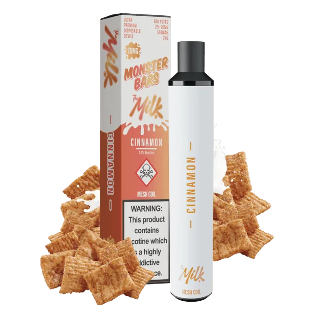 Monster The Milk Cinnamon Milk puff lait cannelle