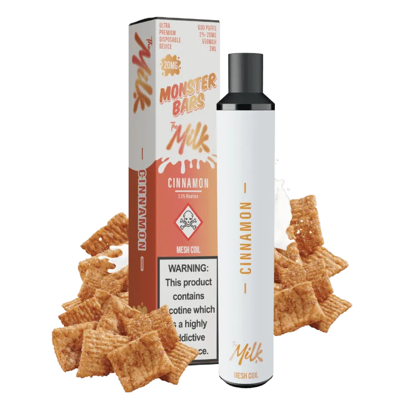 Monster The Milk Cinnamon Milk puff lait cannelle