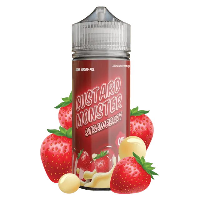 Custard Monster Strawberry Custard e-liquide crème fraise