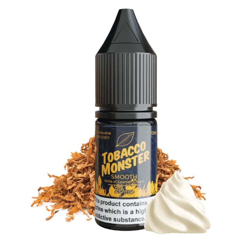 Tobacco Monster Smooth Tobacco e-liquide sels tabac doux