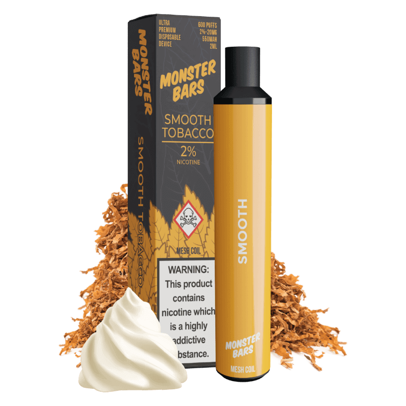 Monster Vape Labs Tobacco Smooth Tobacco puff tabac doux