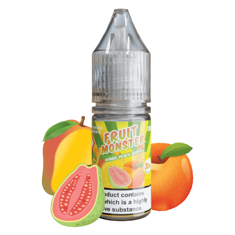 Fruit Monster Mango Peach Guava e-liquide sels fruité
