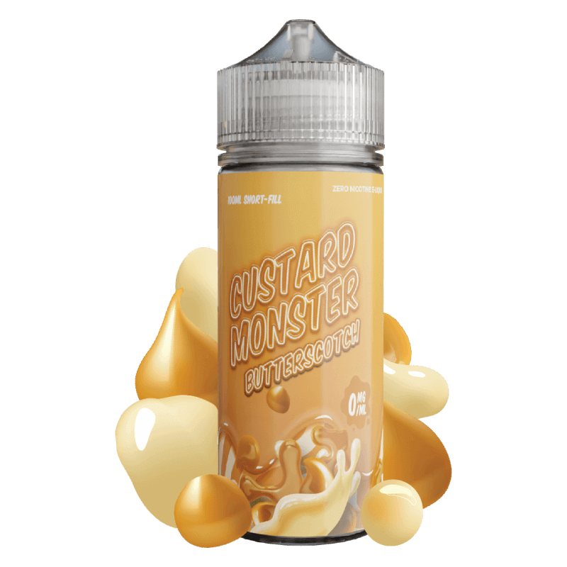 Custard Monster Butterscotch Custard e-liquide short fill caramel