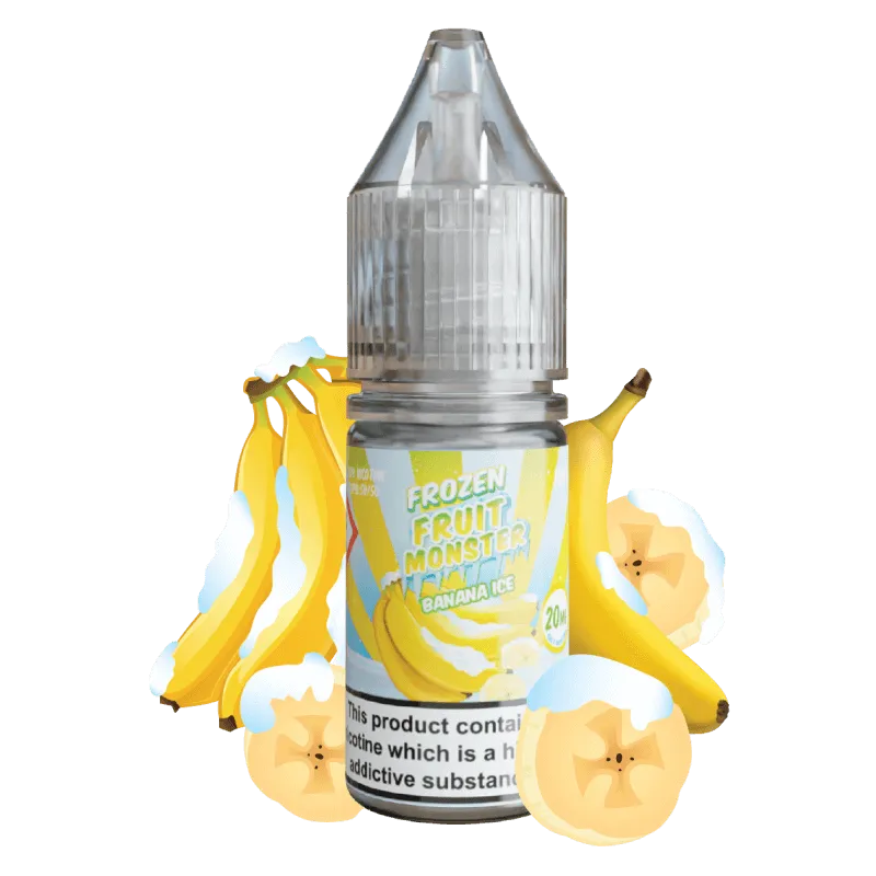 Frozen Fruit Monster Banana Ice e-liquide sel nicotine banane glace
