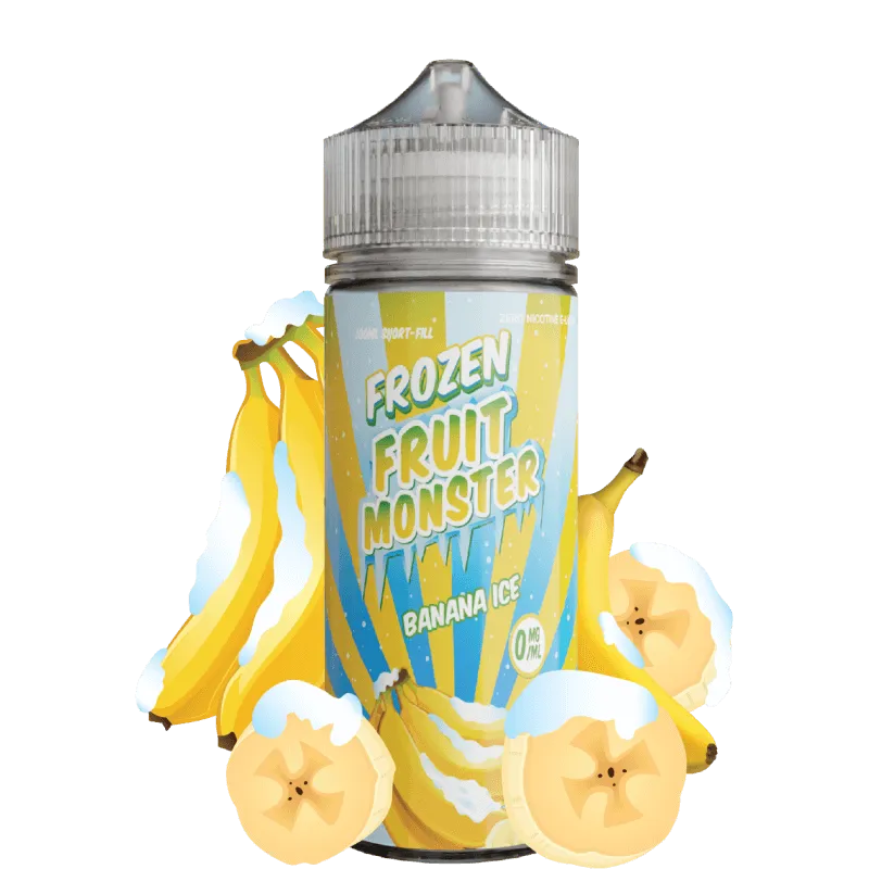 Frozen Fruit Monster Banana Ice e-liquide short fill banane glace