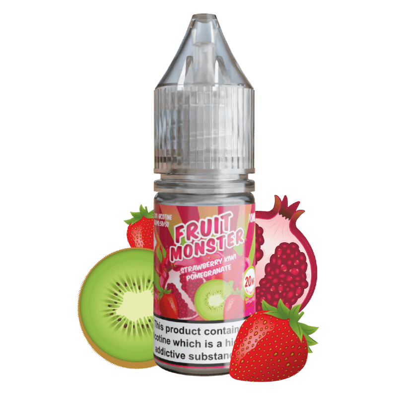 Fruit Monster Strawberry Kiwi Pomegranate e-liquide sel fruits