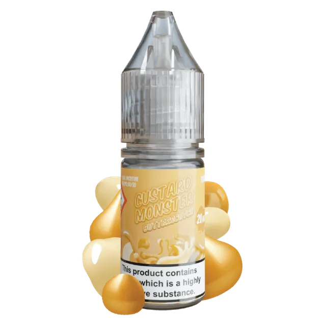 Custard Monster Butterscotch Custard sel nicotine caramel