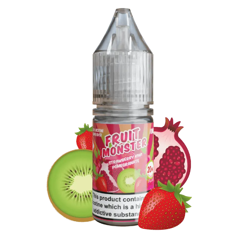 Fruit Monster Strawberry Kiwi Pomegranate e-liquide sel fruits