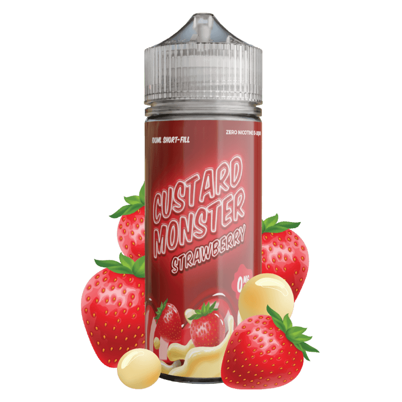 Custard Monster Strawberry Custard e-liquide crème fraise