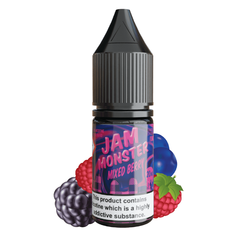 Monster Vape Labs Jam Monster Mixed Berry Jam sel nicotine 30ml