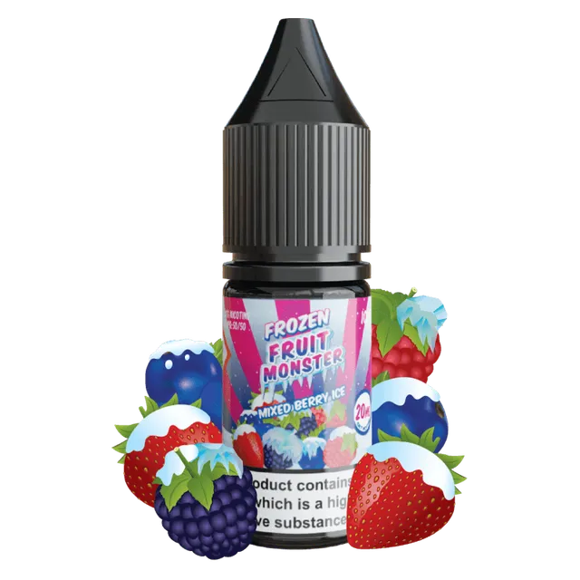 Fruit Monster Mixed Berry Ice sel nicotine fruits rouges