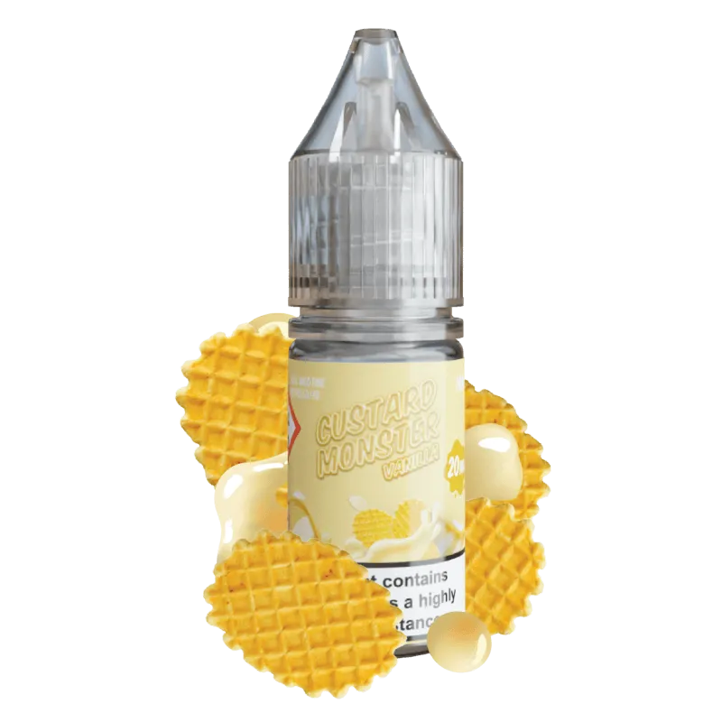 Custard Monster Vanilla Custard sel de nicotine vanille