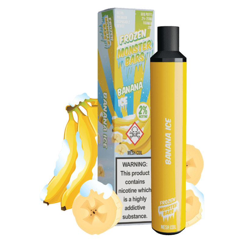 Frozen Fruit Monster Banana Ice puff banane glace