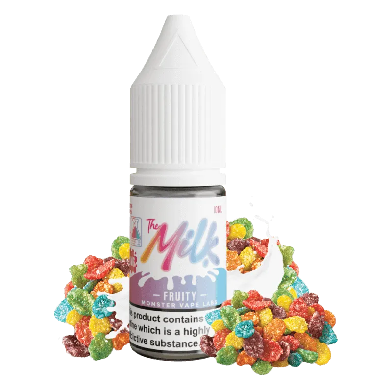 Monster Vape Labs The Milk Fruity Milk e-liquide lait fraise 10 ml