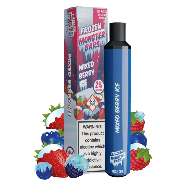 Frozen Fruit Monster Mixed Berry Ice puff fruits rouges