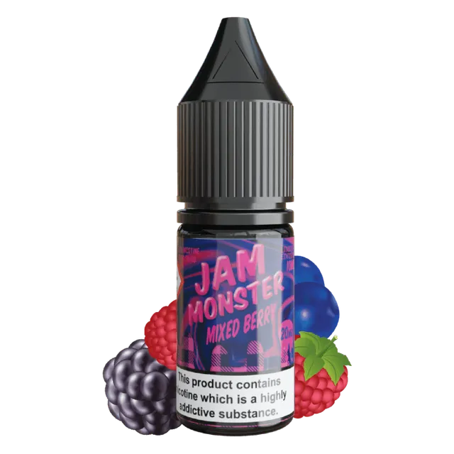 Monster Vape Labs Jam Monster Mixed Berry Jam sel nicotine 30ml