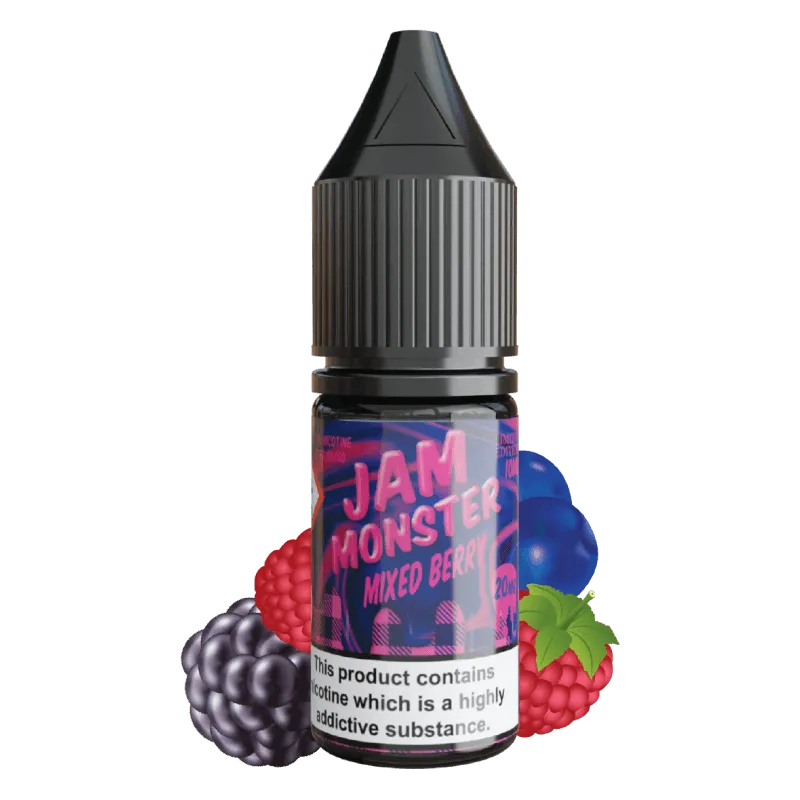 Monster Vape Labs Jam Monster Mixed Berry Jam sel nicotine 30ml