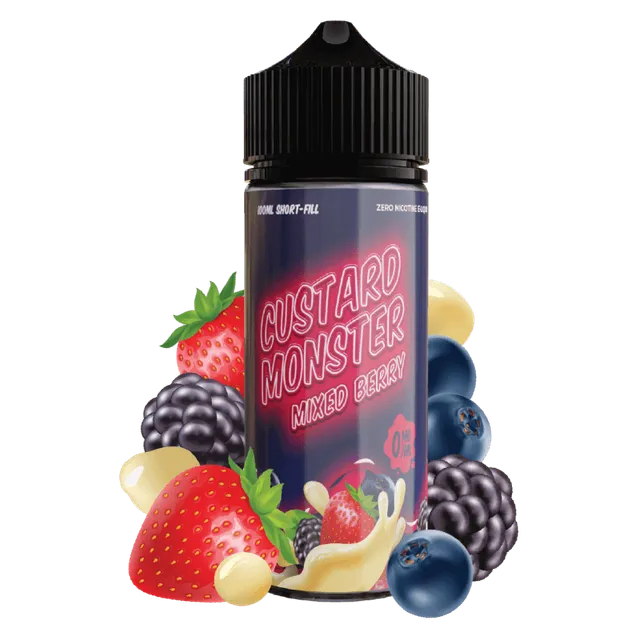 Monster Vape Labs Custard Monster Mixed Berry Custard e-liquide 100 ml