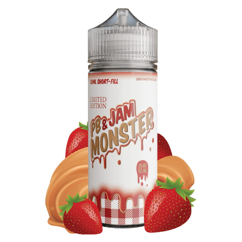 Jam Monster PB Strawberry Jam e-liquide fraise cacahuete