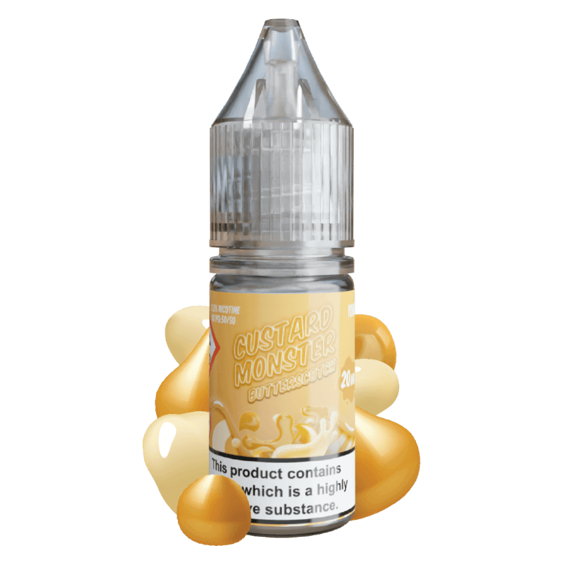 Custard Monster Butterscotch Custard sel nicotine caramel