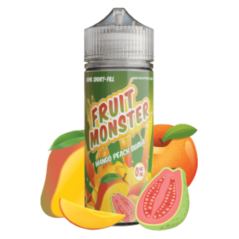 Monster Fruit Monster Mango Peach Guava e-liquide 100ml mangue
