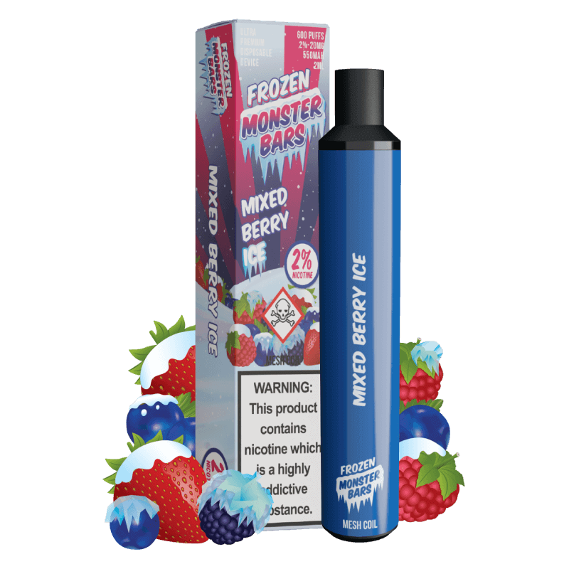 Frozen Fruit Monster Mixed Berry Ice puff fruits rouges