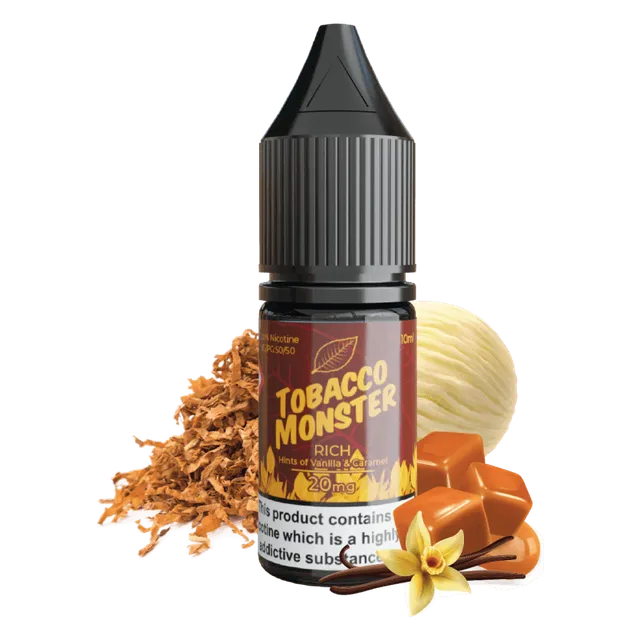 Monster Vape Labs Tobacco Monster Rich Tobacco e-liquide sel nicotine