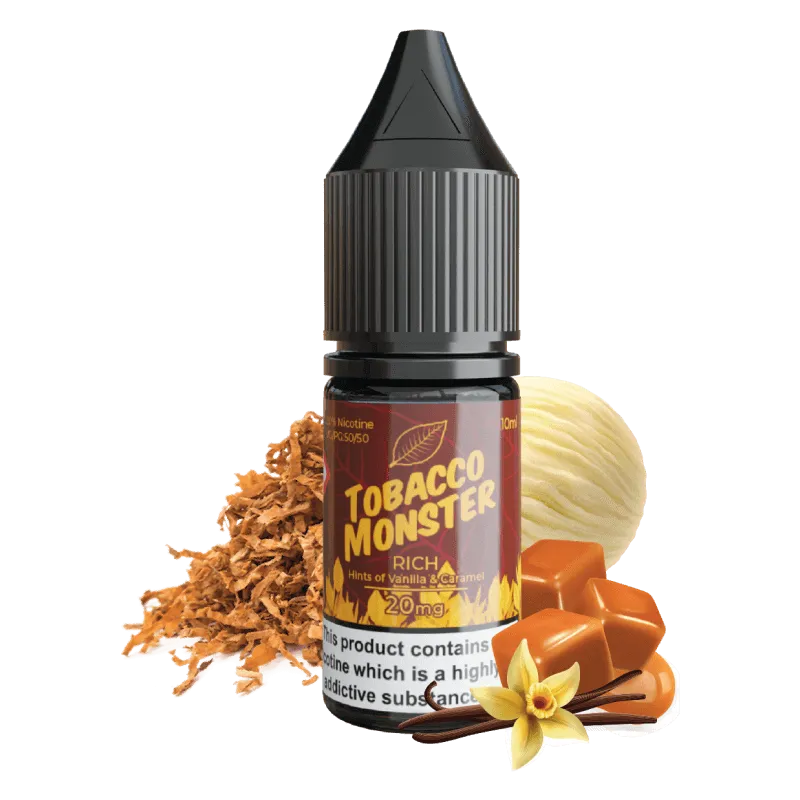 Monster Vape Labs Tobacco Monster Rich Tobacco e-liquide sel nicotine