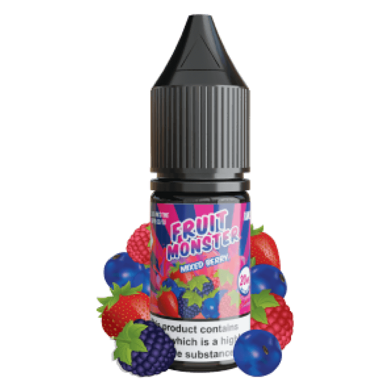 Fruit Monster Mixed Berry e-liquide sel nicotine fruits rouges