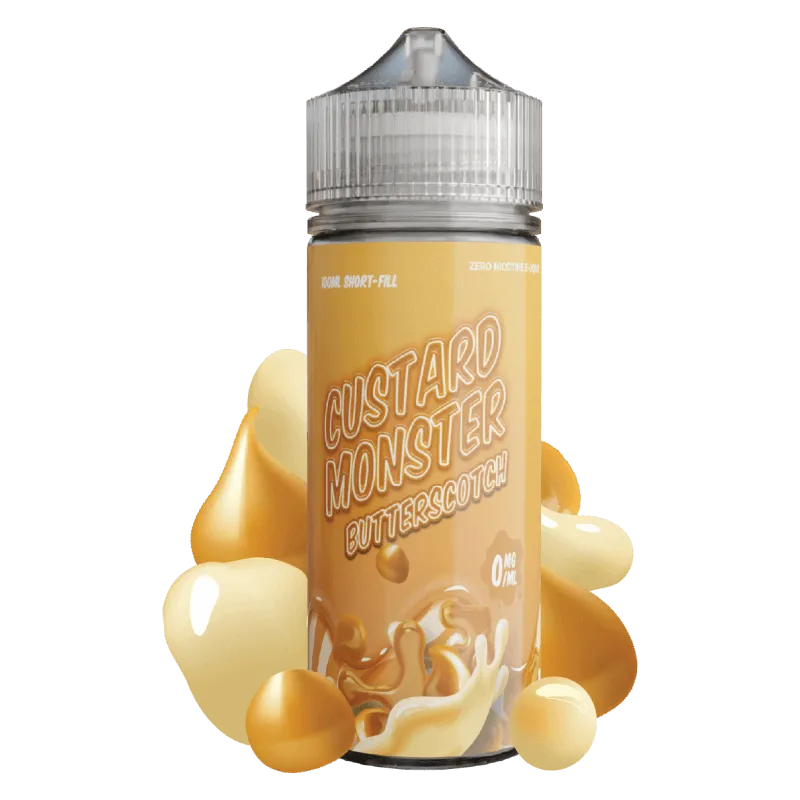 Custard Monster Butterscotch Custard e-liquide short fill caramel