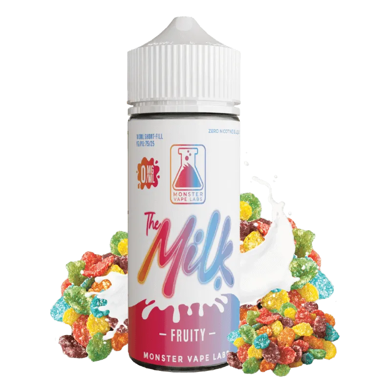 The Milk Fruity Milk e-liquide short fill lait fruits