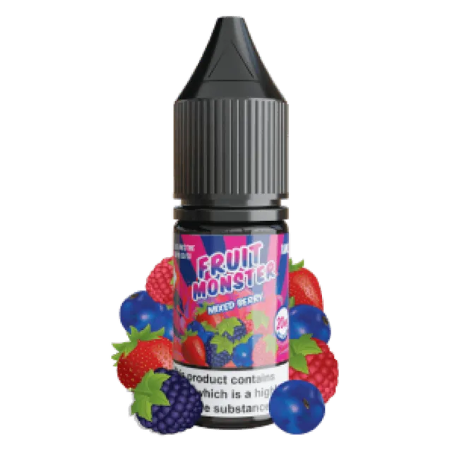 Fruit Monster Mixed Berry e-liquide sel nicotine fruits rouges