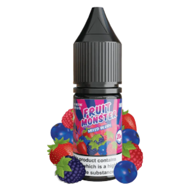 Fruit Monster Mixed Berry e-liquide sel nicotine fruits rouges