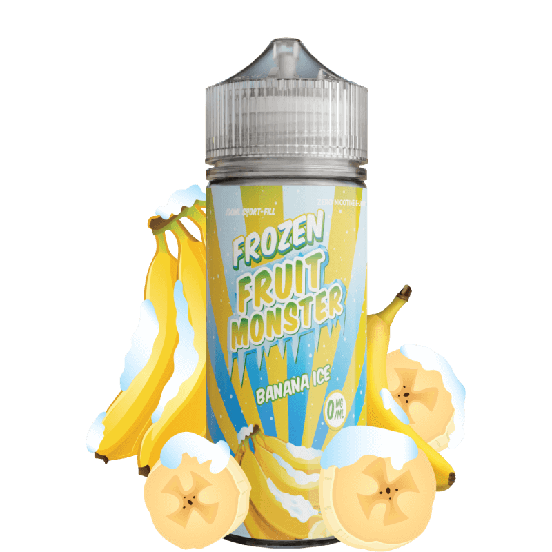 Frozen Fruit Monster Banana Ice e-liquide short fill banane glace