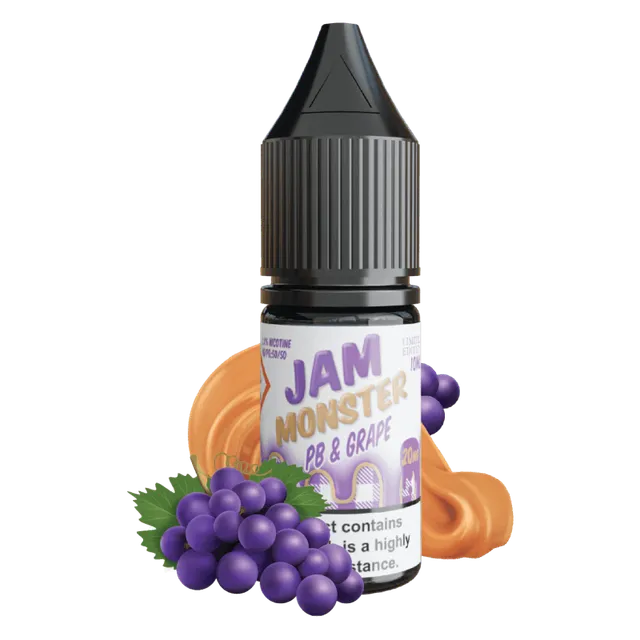 Jam Monster PB Grape Jam e-liquide sels raisin gourmand