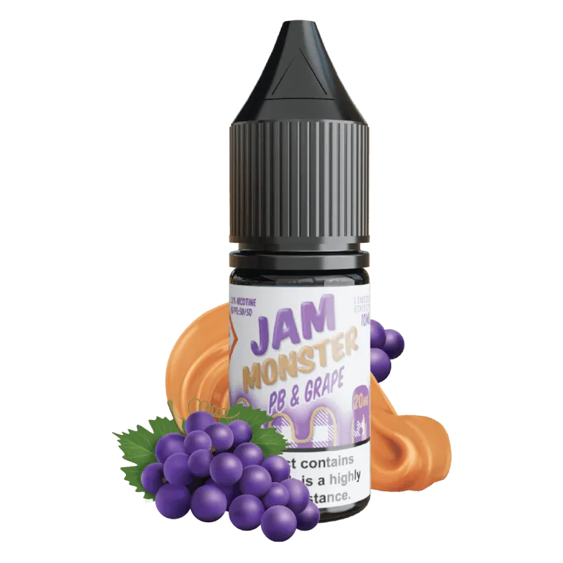 Jam Monster PB Grape Jam e-liquide sels raisin gourmand