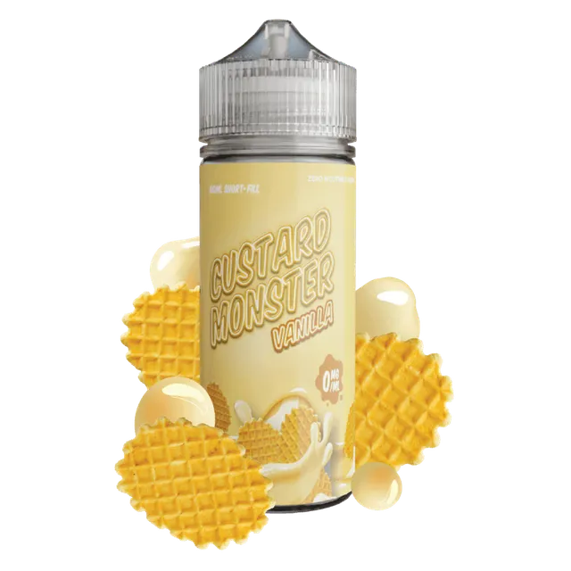 Monster Vape Labs Custard Monster Vanilla Custard e-liquide 100ml vanille