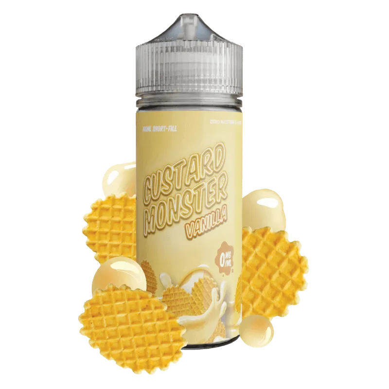 Monster Vape Labs Custard Monster Vanilla Custard e-liquide 100ml vanille